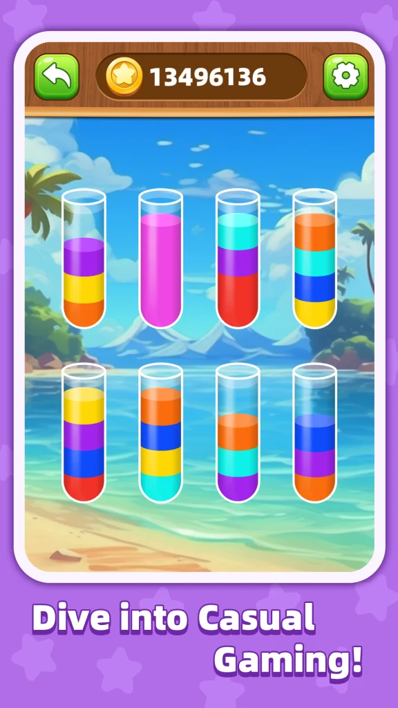 Island Water Sort app