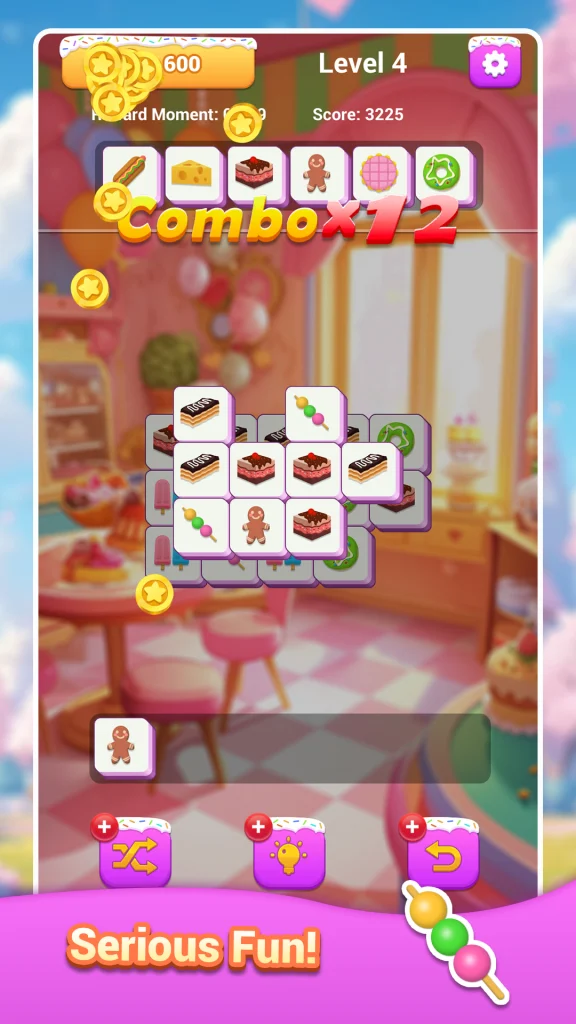 Cake Tiles: Sweet Stack app