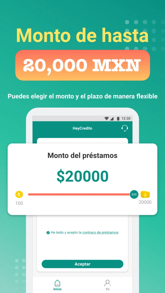 HeyCredito app