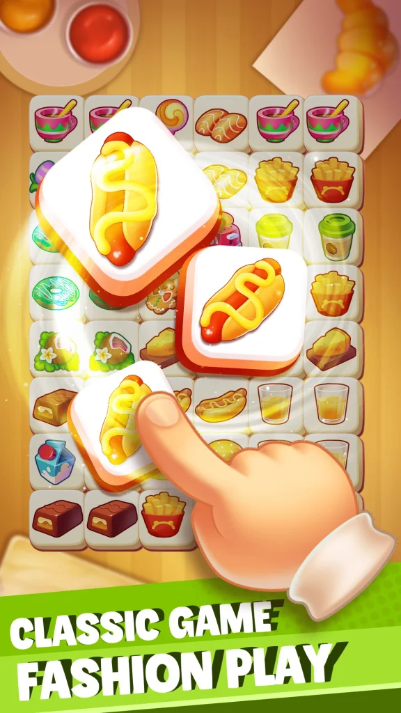 Tile Snack Match app