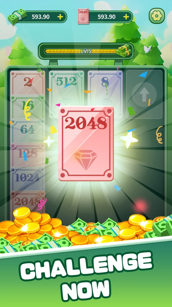 Descargar Lucky Card 2048