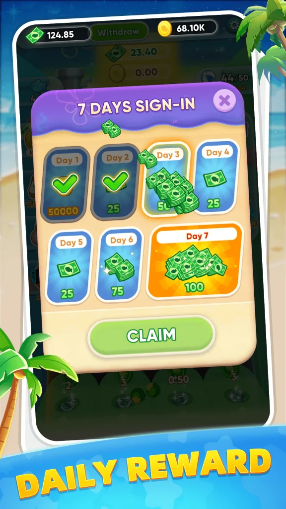 Ocean Fun Balls - Lucky Crash app