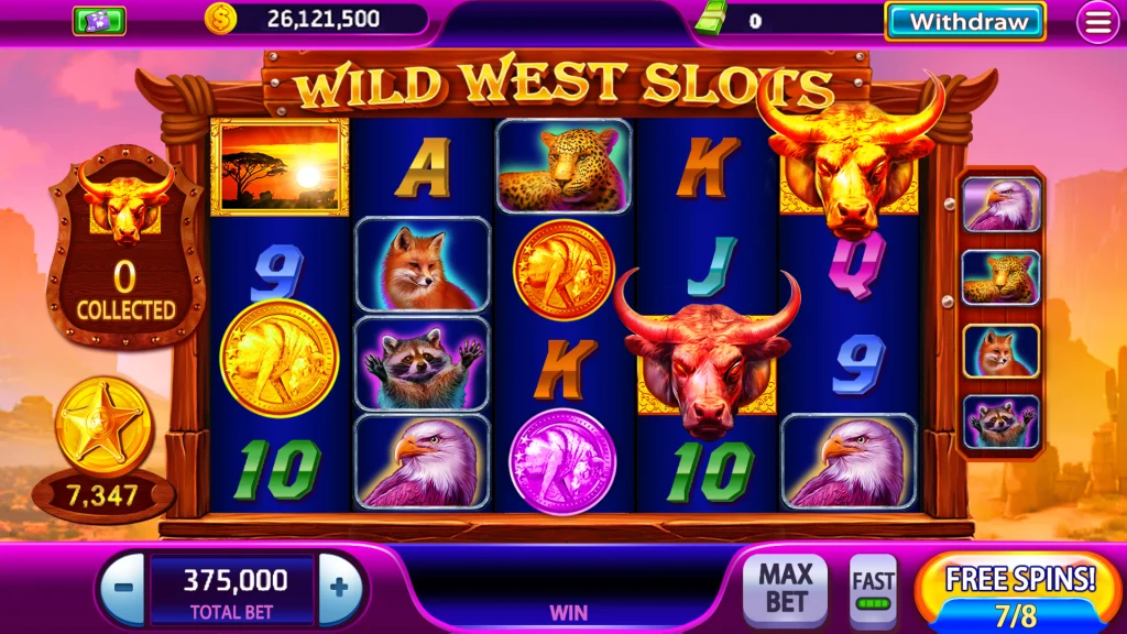 Wild West Slots app