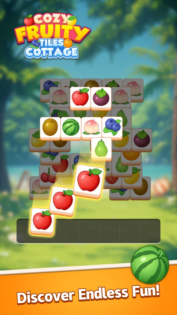 Cozy Fruity Tiles Cottage app