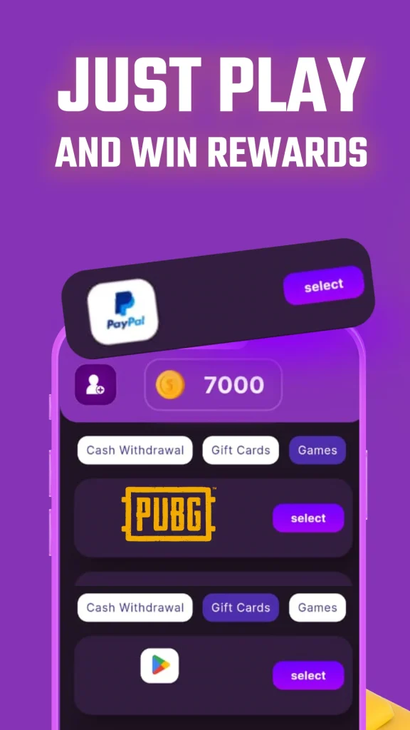 JoyCash: Gaming Rewards App