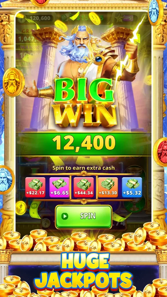 Zeus Thunder Slots: Huge Win app