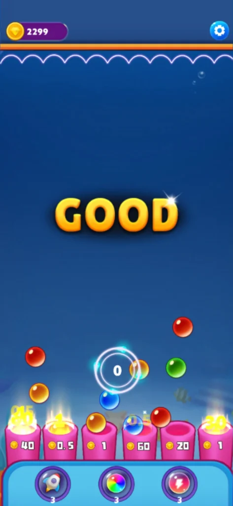 Bubble Random:Ball game app