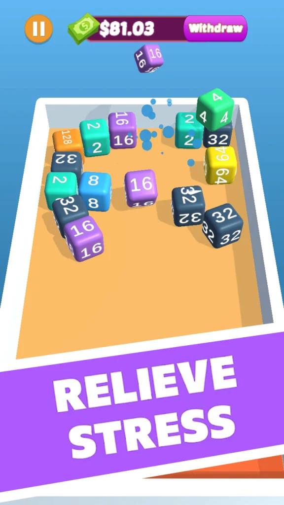 3D 4096 Merge - Merge Game app