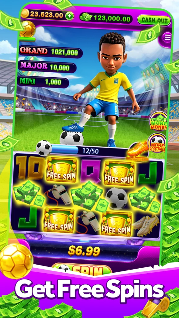 Football Slots:Winning Boom app