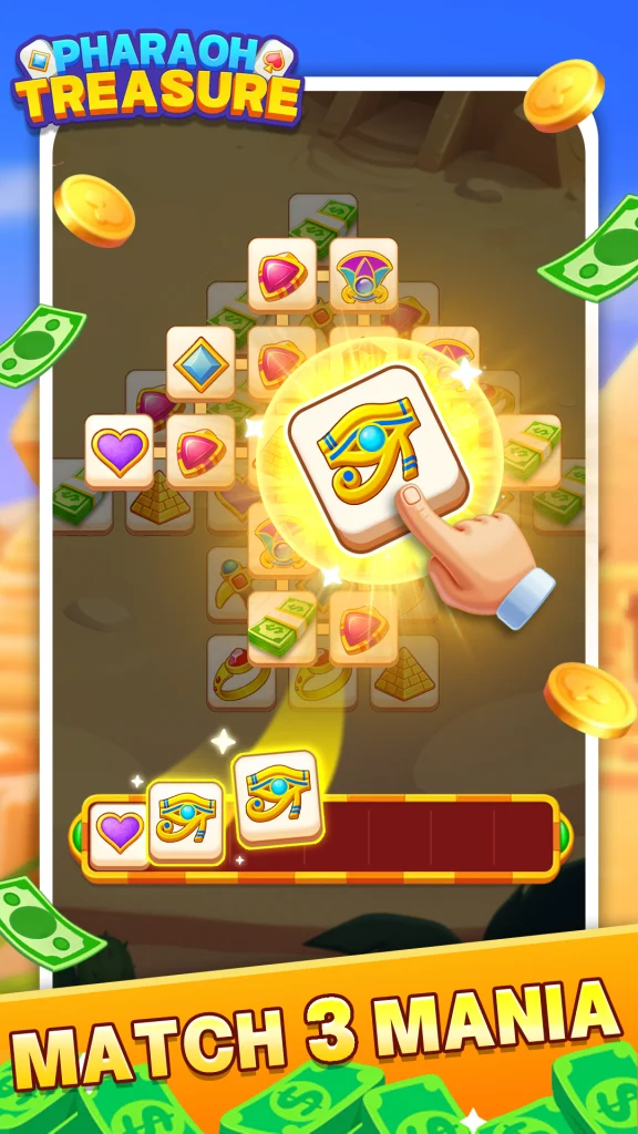 Descargar Pharaoh Treasure-Match Tiles