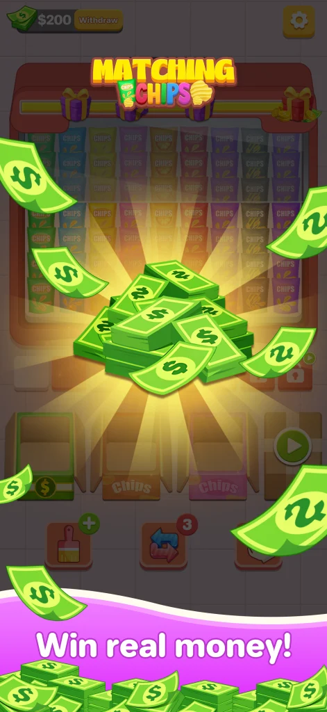 Matching Chips app