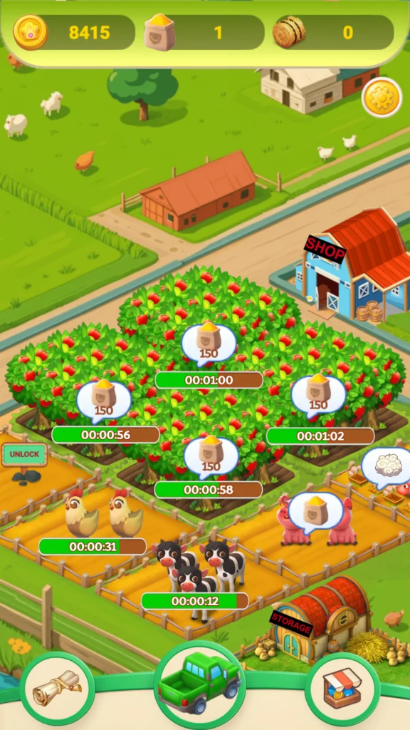 Descargar Cozy Town: Farms & Trucks