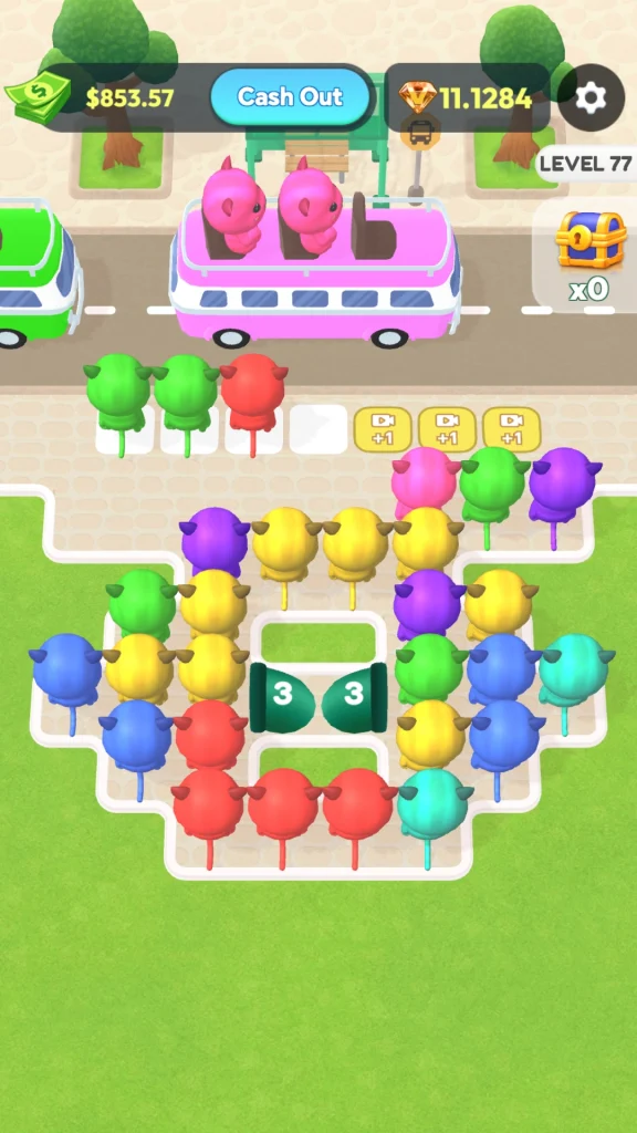 Bus Jam Cat Juega paga