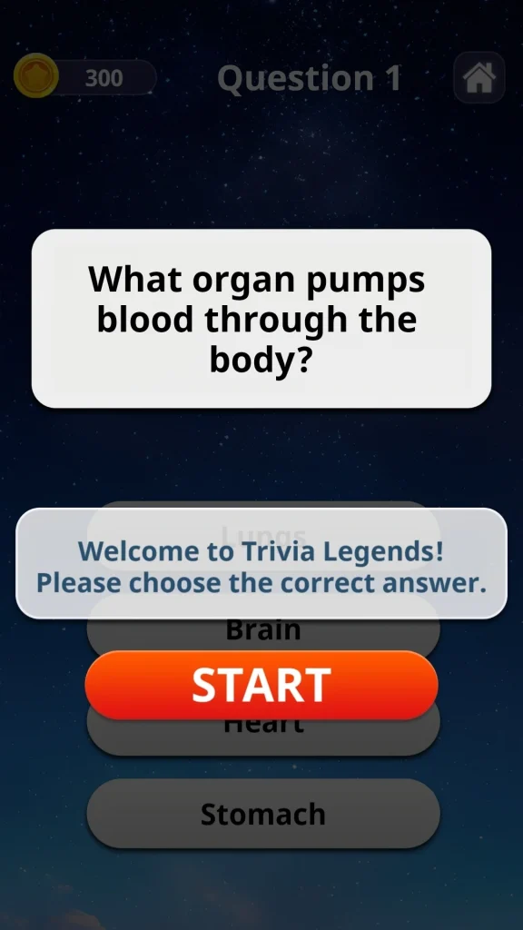 Trivia Legends paga