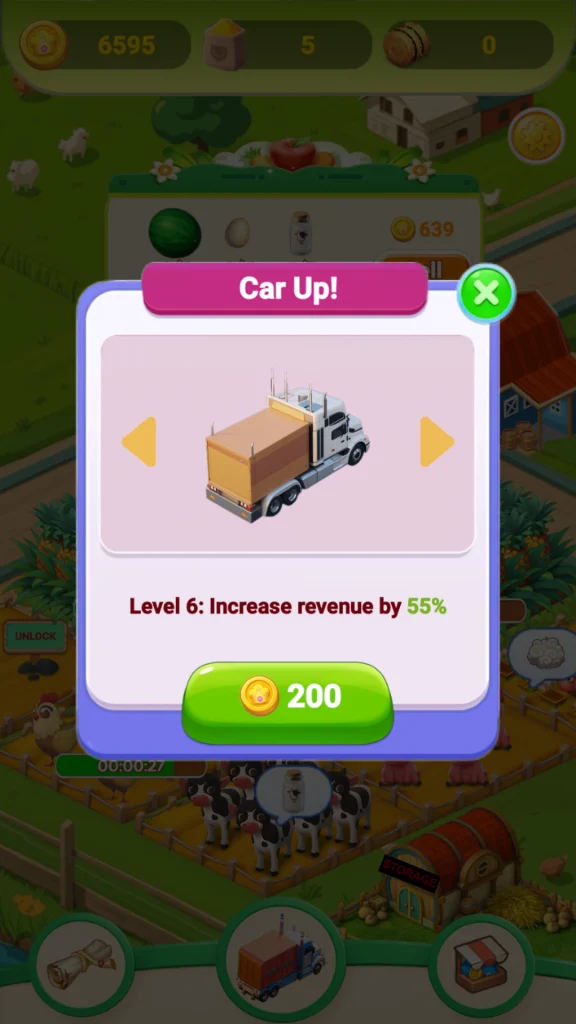 Cozy Town: Farms & Trucks app