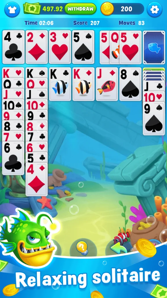 Ocean Joy Solitaire app