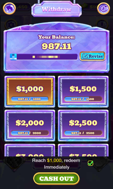 Crystal Cavern Spins paga