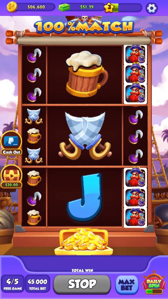 Pirate Gold Boom paga
