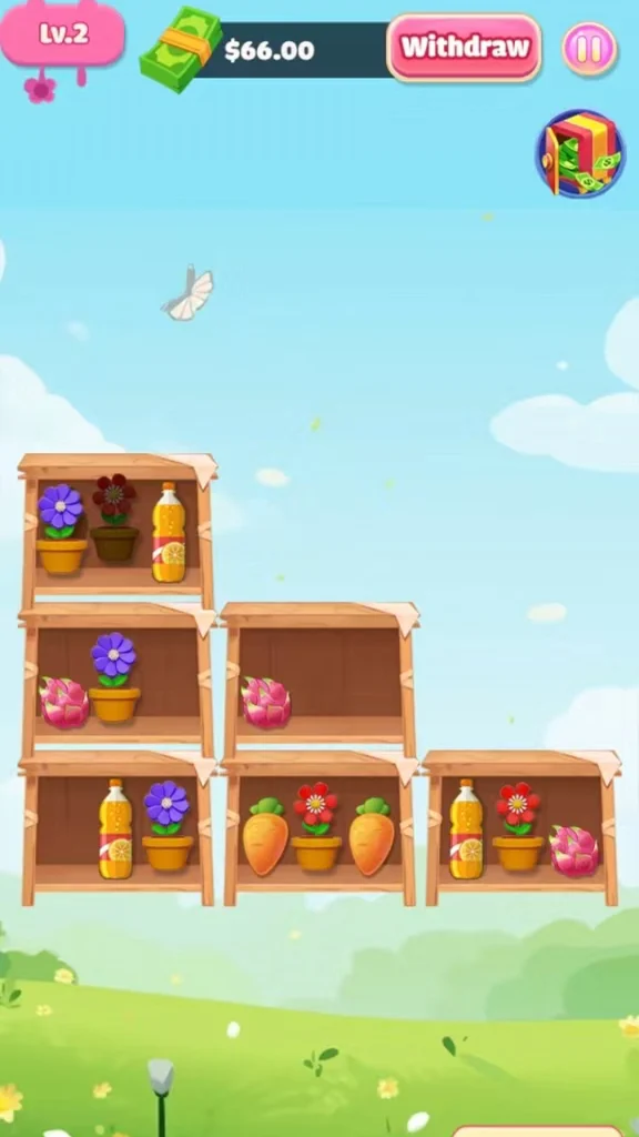 Colorful Flower Sort paga