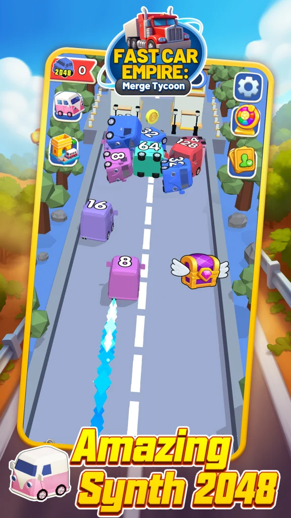 Fast Car Empire: Merge Tycoon paga