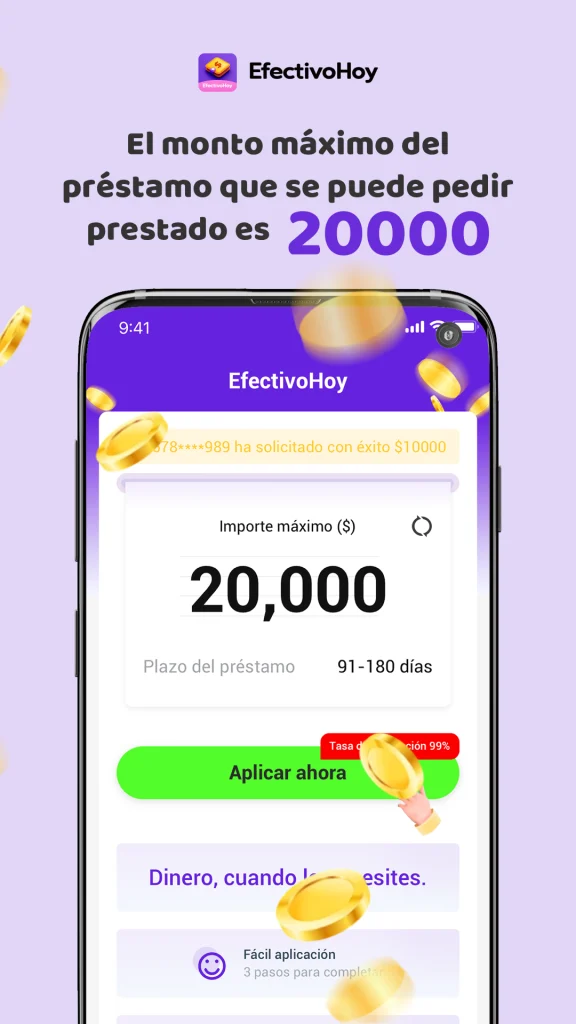 EfectivoHoy: Préstamo personal legitima