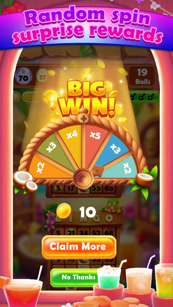 Bingo Shores paga