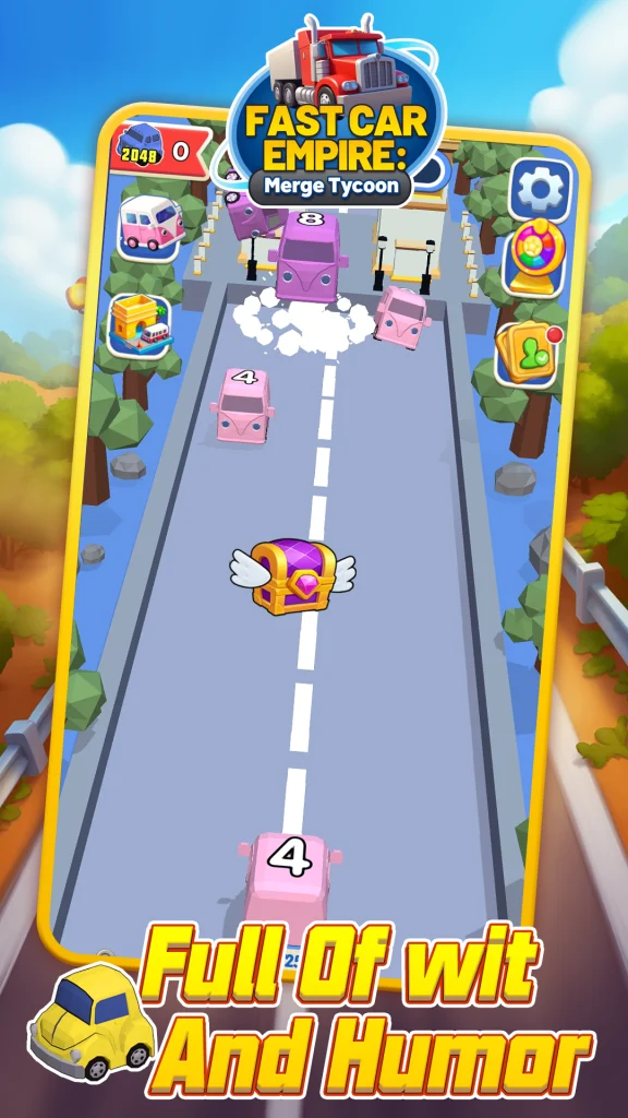 Fast Car Empire: Merge Tycoon paga