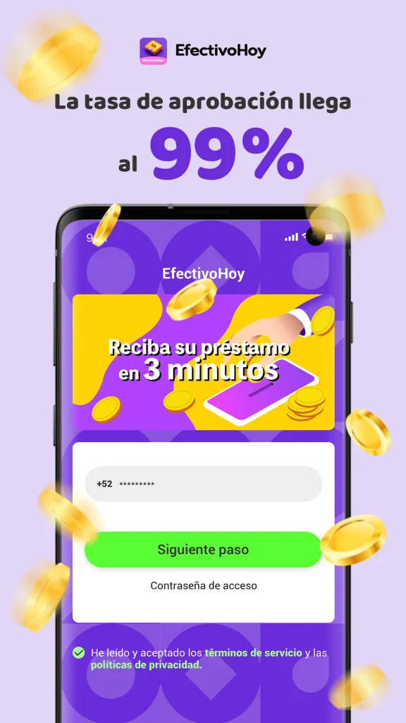 EfectivoHoy: Préstamo personal paga