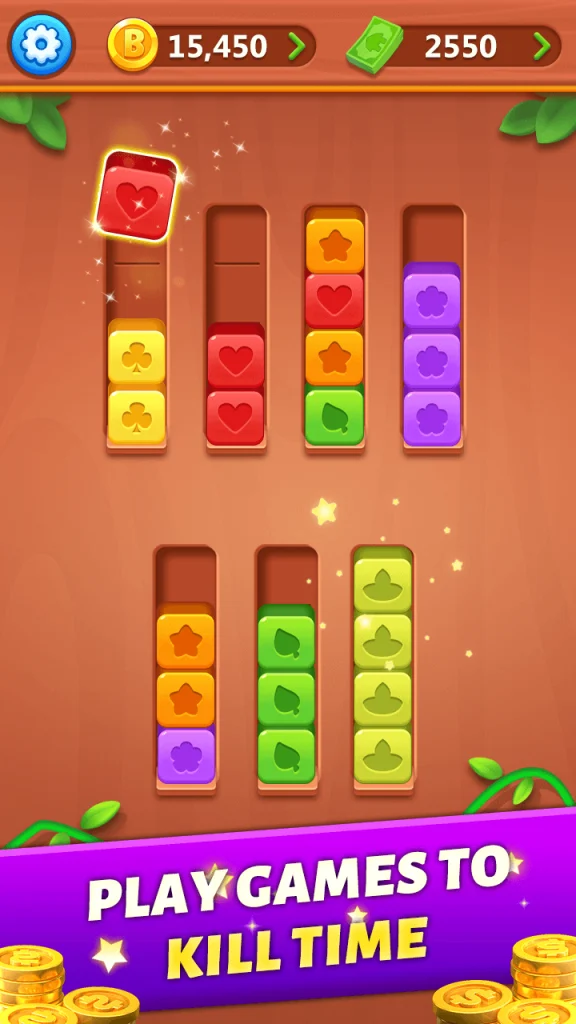 Descargar Woody Cube Sort: Color Puzzle