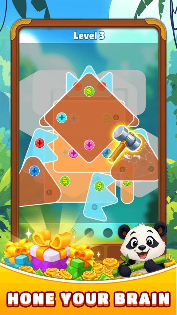 Panda Screw: Nut Bamboo paga