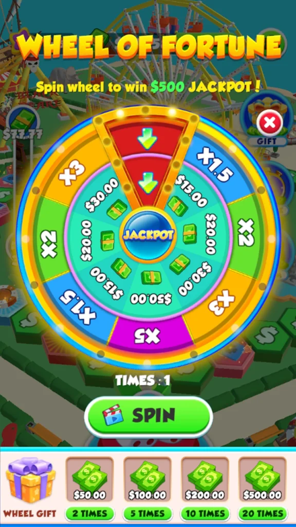 Dice Journey: Theme Park paga