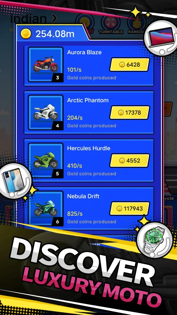 Speed Rush: Merge Moto paga