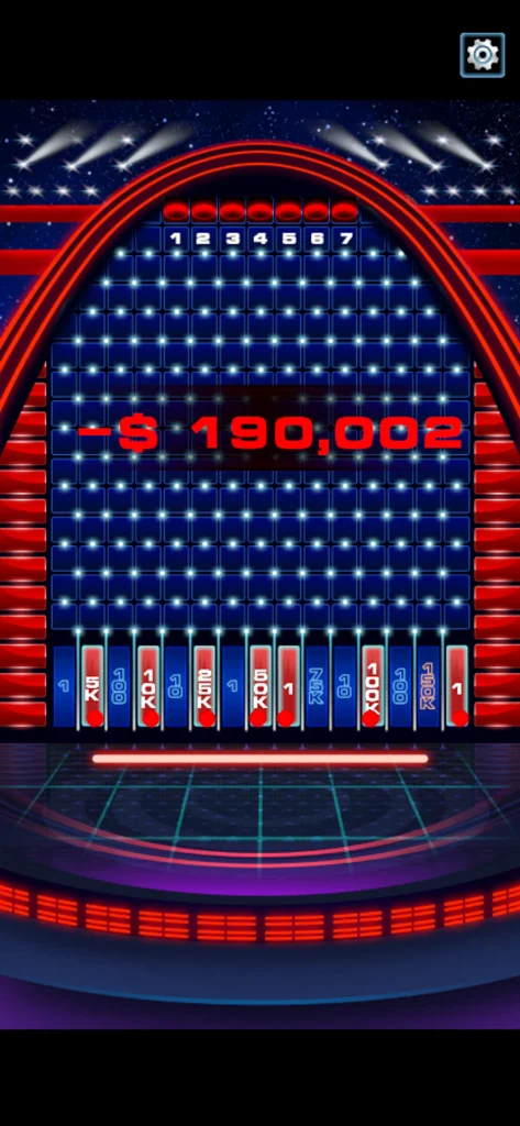 The Falling Ball Game paga