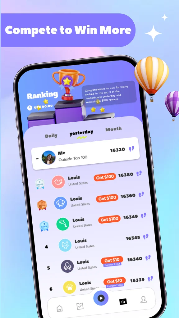 Walk Tracker: Steps for Money paga