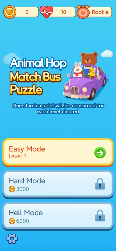Descargar Animal Hop Match Bus Puzzle