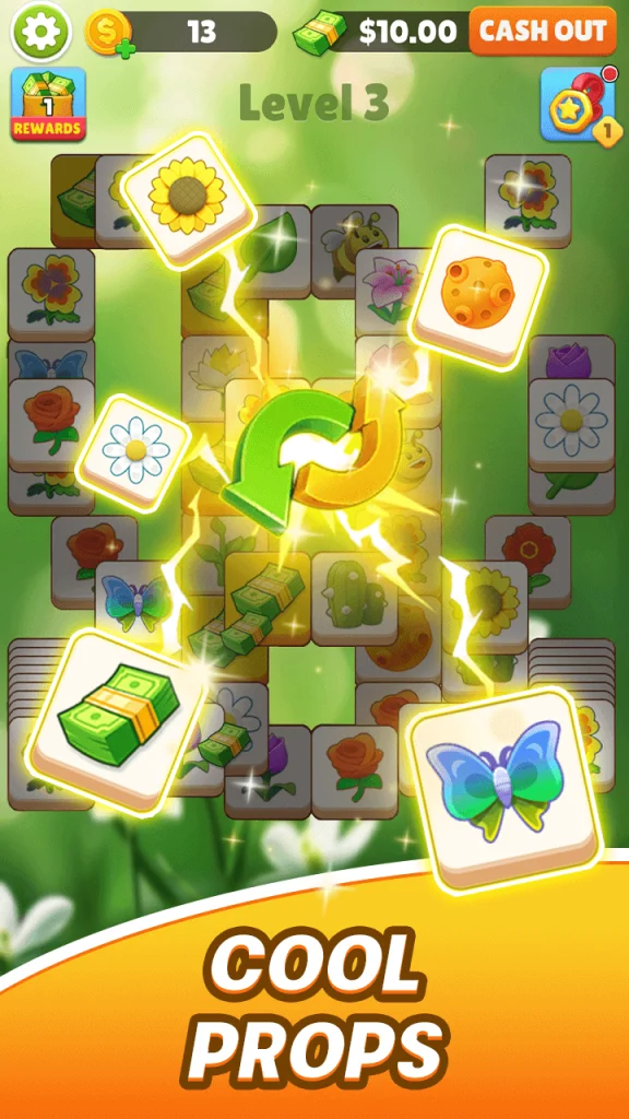 Casual Tile: Triple Match paga