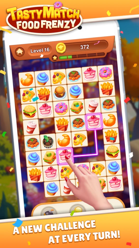 Tasty Match: Food Frenzy paga