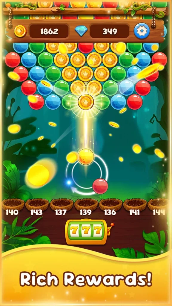 Bubble Slots - Earn Money Game paga