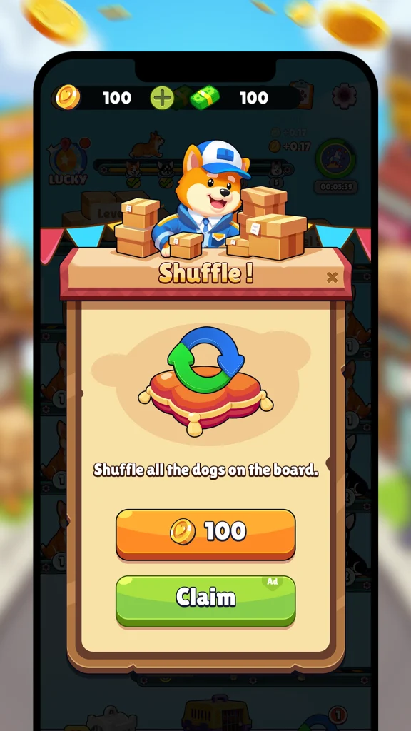 Dog Express: Merge and Puzzle paga