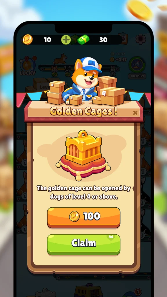 Dog Express: Merge and Puzzle paga