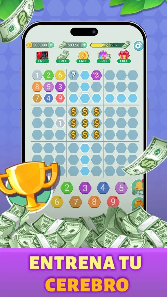 Sudoku Cash - Number Puzzle paga