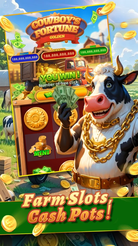 Farm Slots: Golden Harvest paga