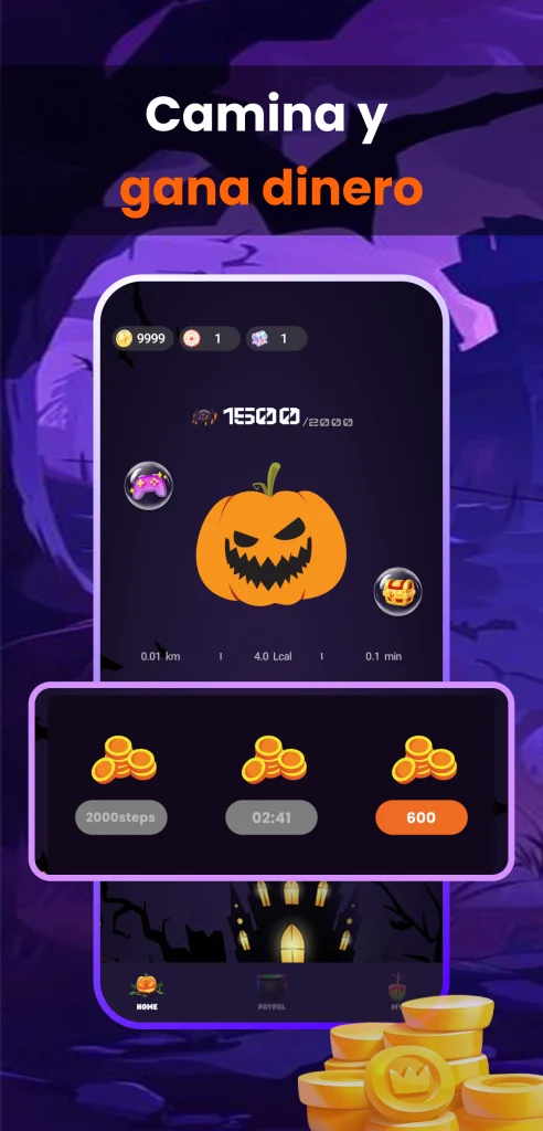 Descargar PumpkinStep: Camina y gana ya