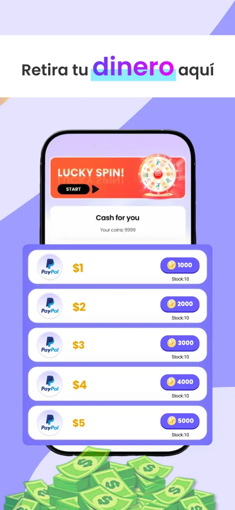 Walking Tracker: Gana Dinero paga