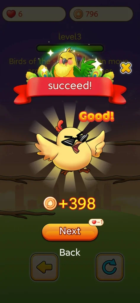 Birdie Color Match Adventure paga