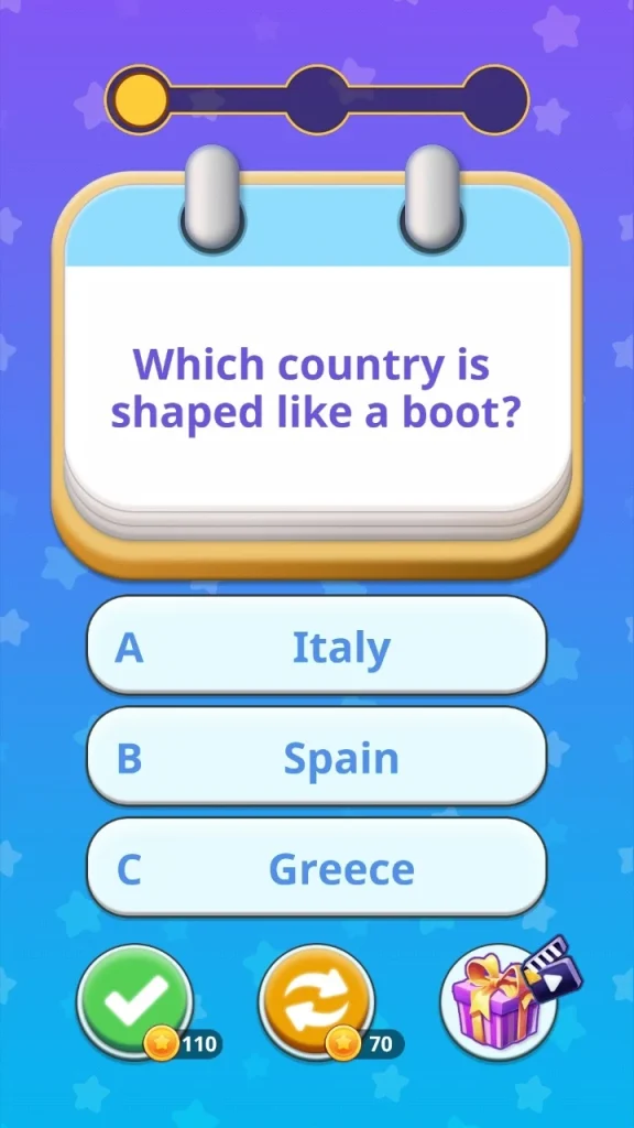 Quiz Action paga