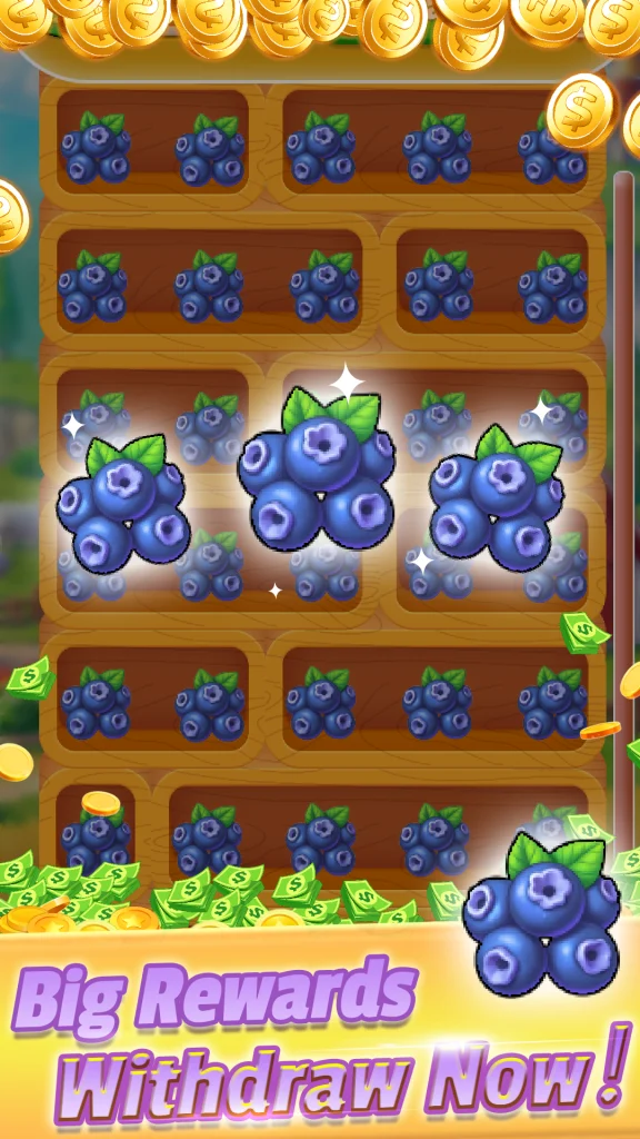 Farm Sort Puzzle: Win Cash paga