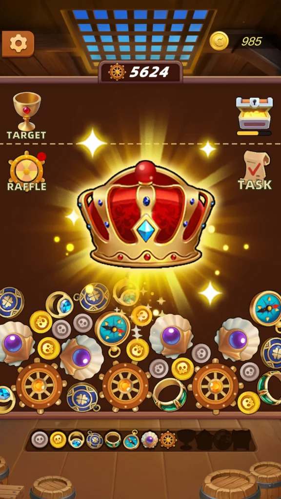 Treasure Merger paga