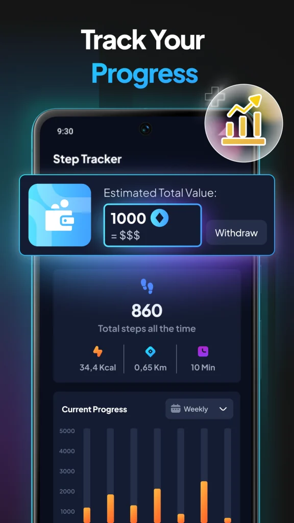 WalkCash - Step to Earn paga