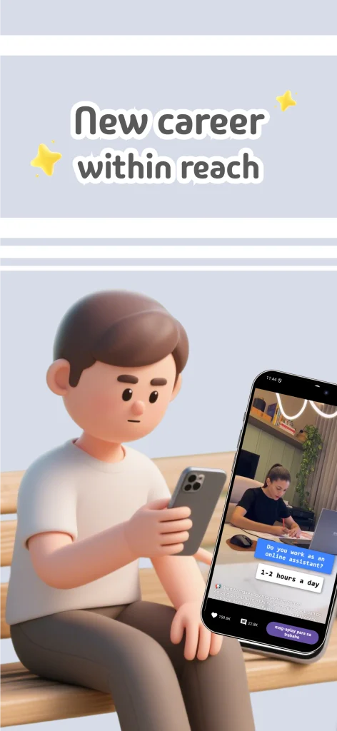 JobTok: Find part-time Jobs paga